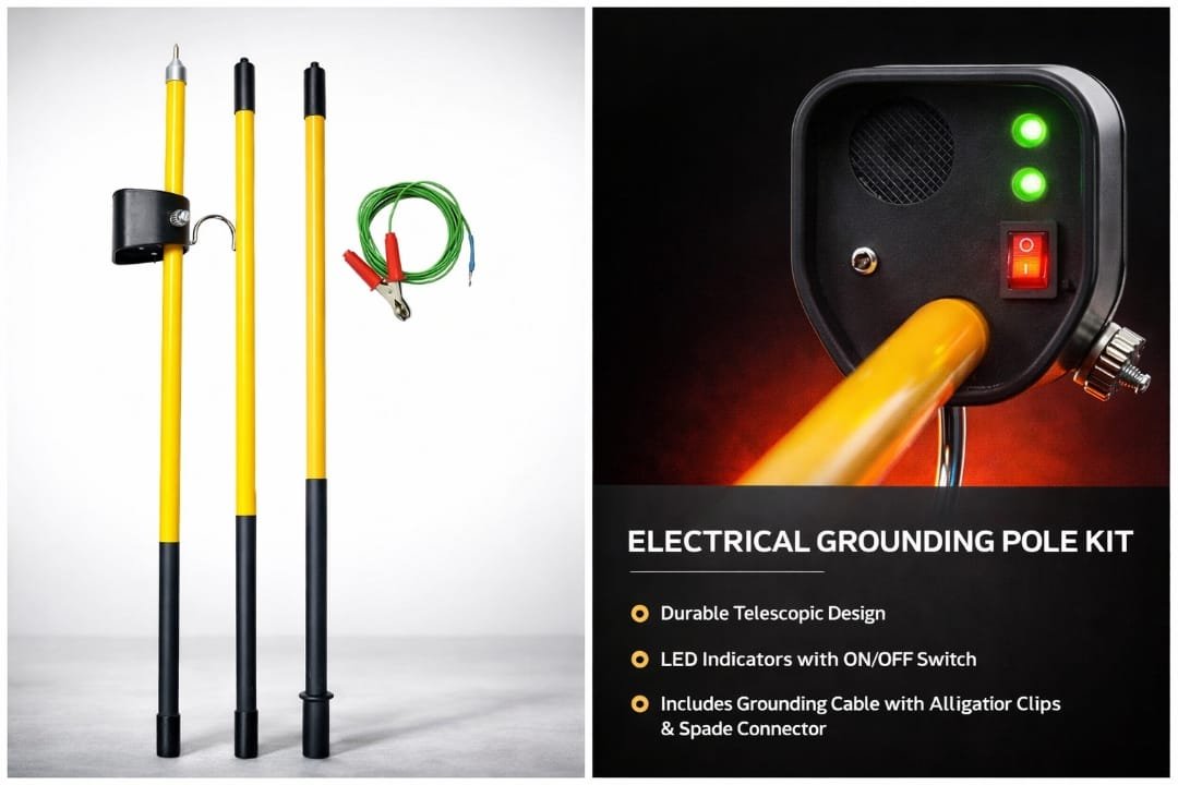 11 kV Audio-Visual Soft Discharge & Earthing Rod